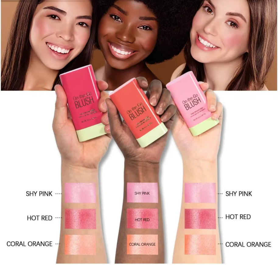 Barra Blush™ 3 en 1 – Rubor, Labial y Sombra Ojos *OFERTA 2X1*