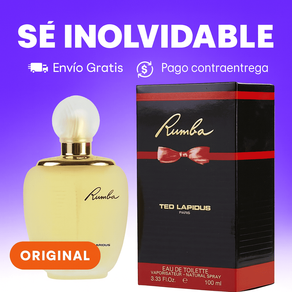 ✨ Rumba by Ted Lapidus – La esencia que no pasa desapercibida