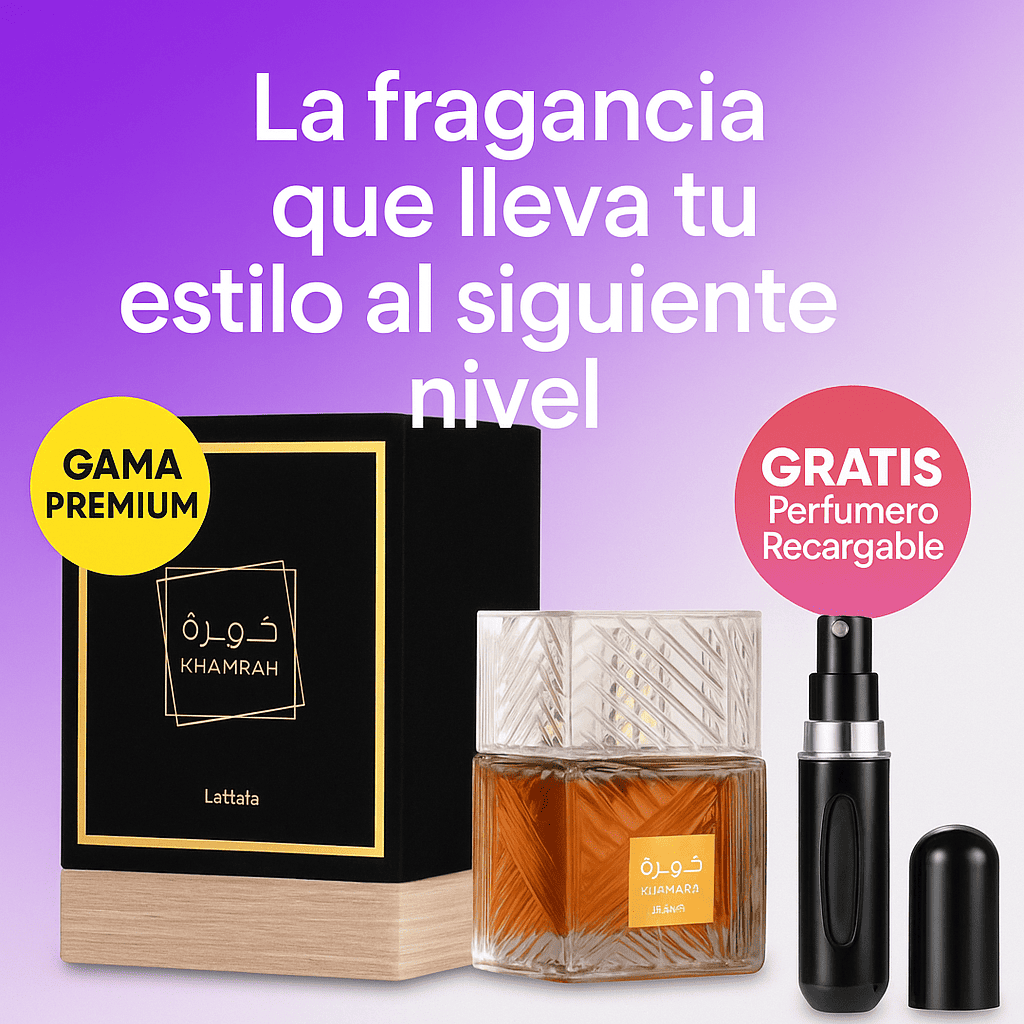 ✨ Khamrah Lataffa – Elegancia que perdura todo el día ✨