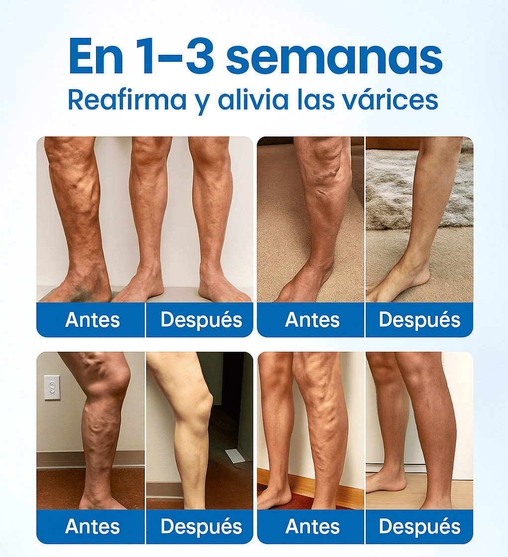 Varicose Veins™ Spray Anti Várices – Piernas más sanas, ligeras y sin dolor
