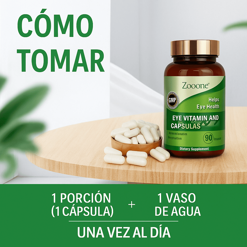 Zooone Vision Care™ – Vitaminas y Minerales para tus Ojos 👁️✨