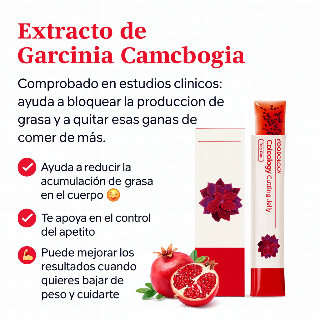 Coleology Jelly™ - Barritas de Gelatina Adelgazantes que Cuidan tu Cuerpo y tu Piel
