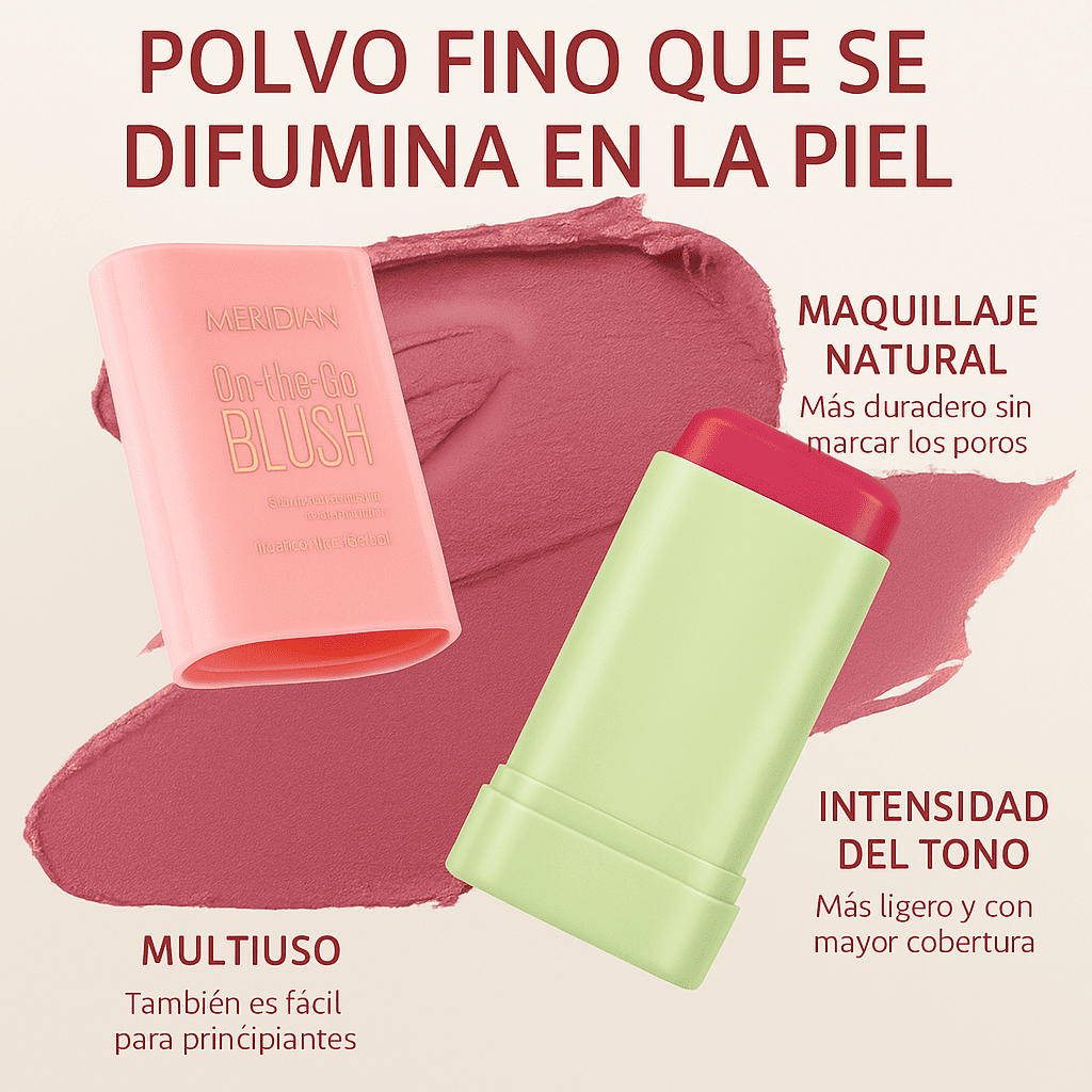Barra Blush™ 3 en 1 – Rubor, Labial y Sombra Ojos *OFERTA 2X1*
