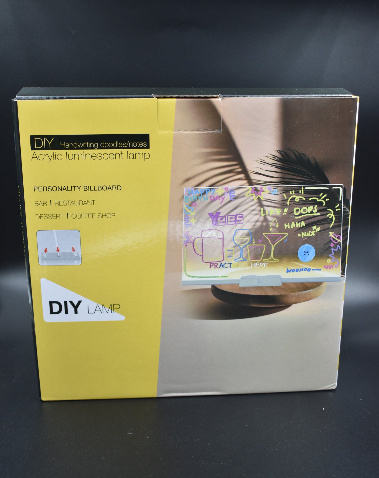 Tablero LED Creativo™ – ¡Escribe, ilumina e inspira!