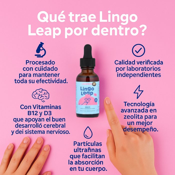 Lingo Leap™ – Apoyo natural para el desarrollo del habla infantil