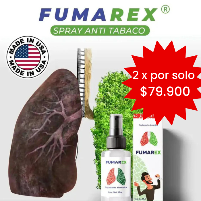 FUMAREX™ Spray Natural para dejar de Fumar