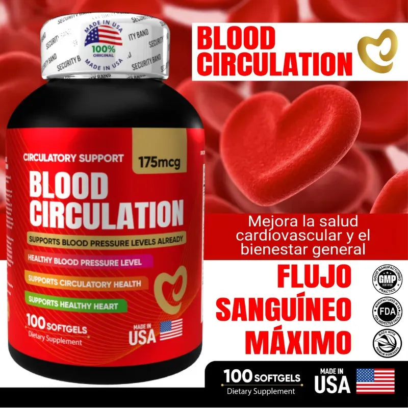 Blood Circulation - Tu aliado natural para un corazón fuerte y saludable