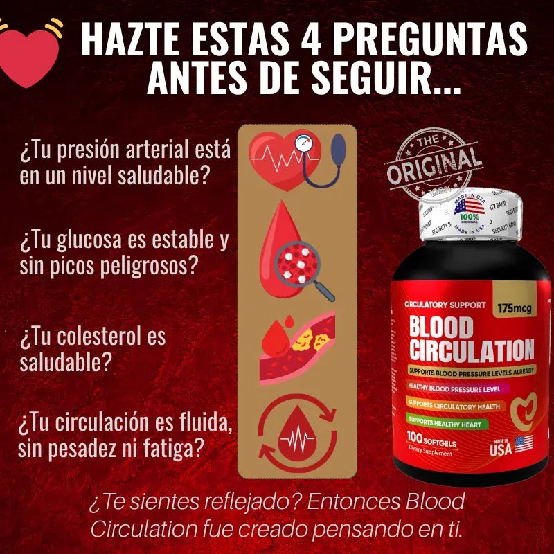 Blood Circulation - Tu aliado natural para un corazón fuerte y saludable
