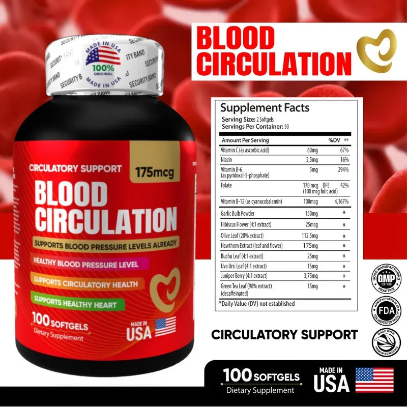 Blood Circulation - Tu aliado natural para un corazón fuerte y saludable
