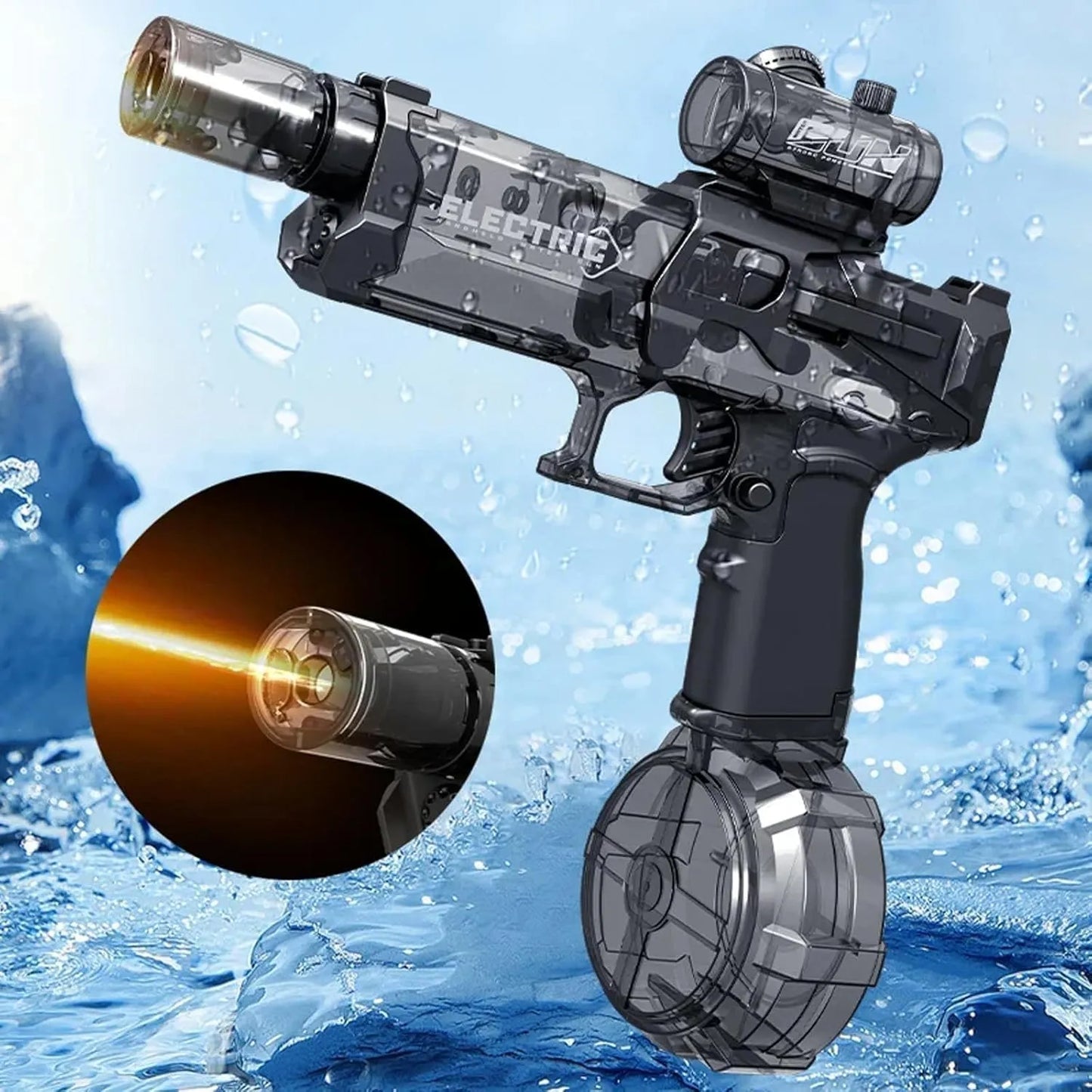 HydroBlaster X™ – La Pistola de Agua Más Brutal
