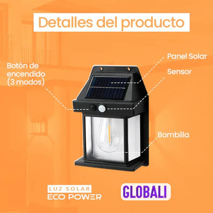 Luz Solar ECOPOWER - Paga 1 y Lleva 2