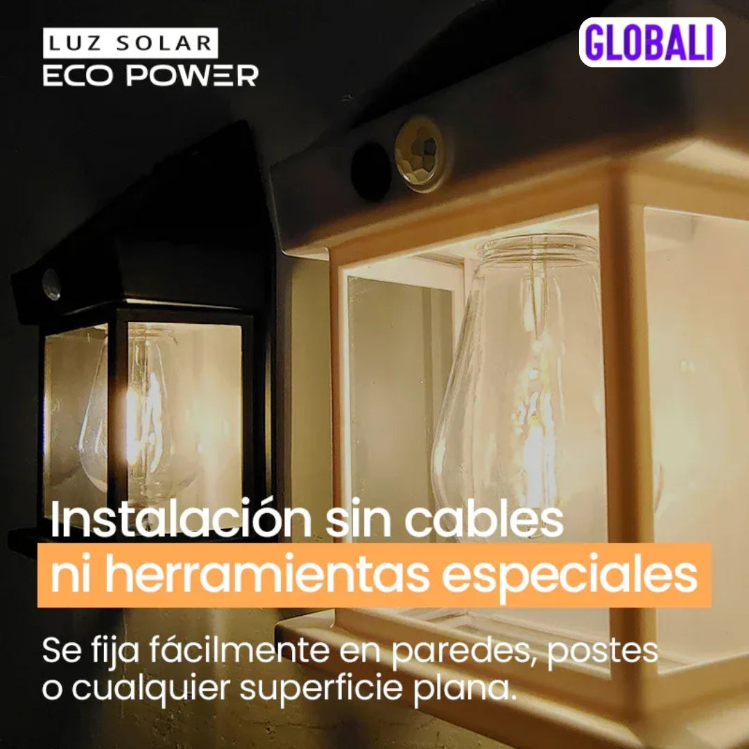 Luz Solar ECOPOWER - Paga 1 y Lleva 2
