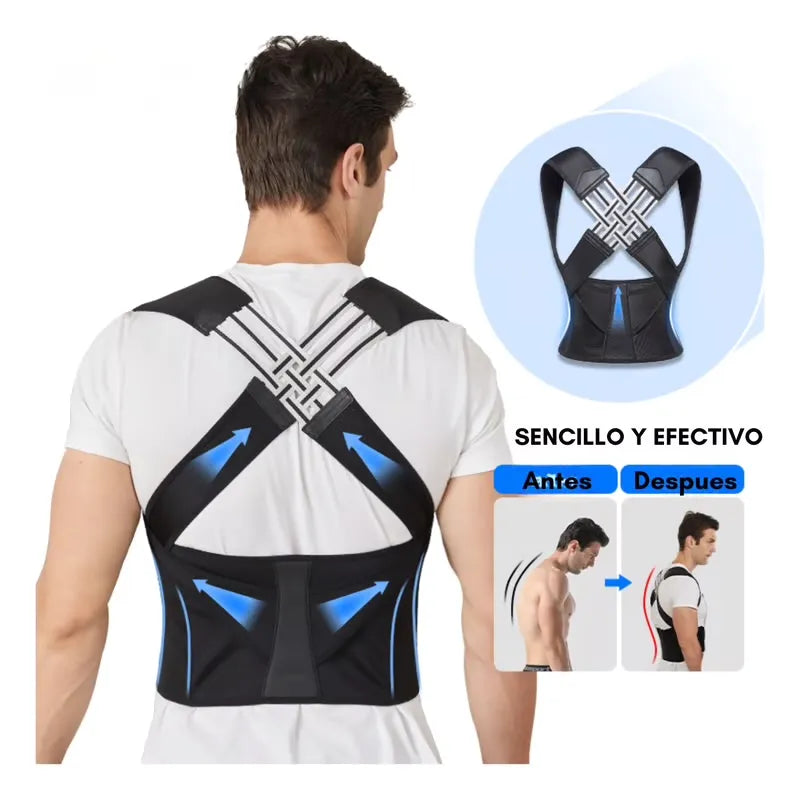 2x1 Faja Correctora de Postura Ultra-Confort – Recupera Tu Postura en Minutos