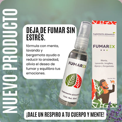 FUMAREX™ Suplemento Natural en Spray para Ayudar a dejar de Fumar