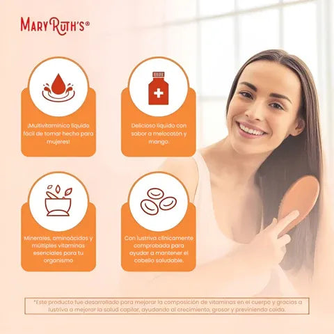 Multivitamínicos Original Mary Ruth´s: ¡Energía, Defensas y Belleza Radiante en un Solo Combo! 🌟🍊