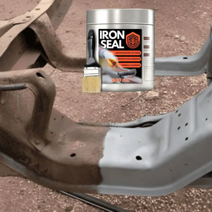 Iron Seal Restaurador de Metal – Promoción 2x1 (¡Y Llévate Dos Brochas Profesionales GRATIS!) 🔥