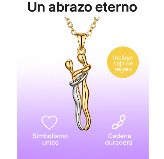 Collar “Abrazo Eterno” 💞 – El símbolo del amor verdadero