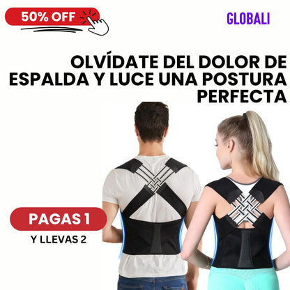 2x1 Faja Correctora de Postura Ultra-Confort – Recupera Tu Postura en Minutos