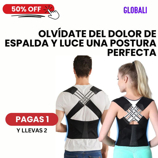2x1 Faja Correctora de Postura Ultra-Confort – Recupera Tu Postura en Minutos