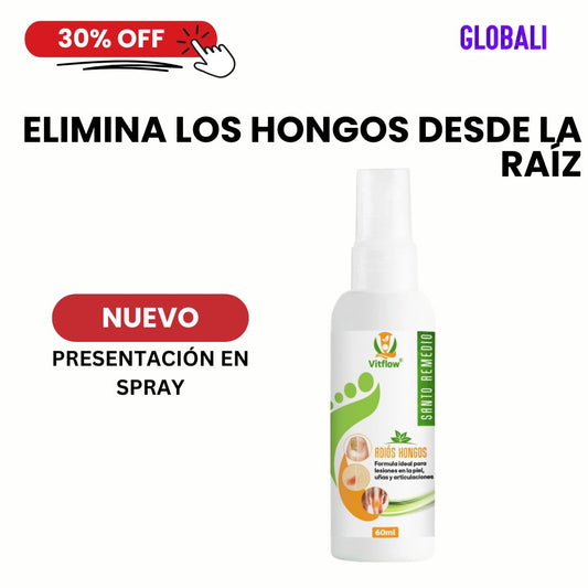 Adiós Hongos® Spray – Elimina hongos y mal olor en solo días con aplicación fácil y natural