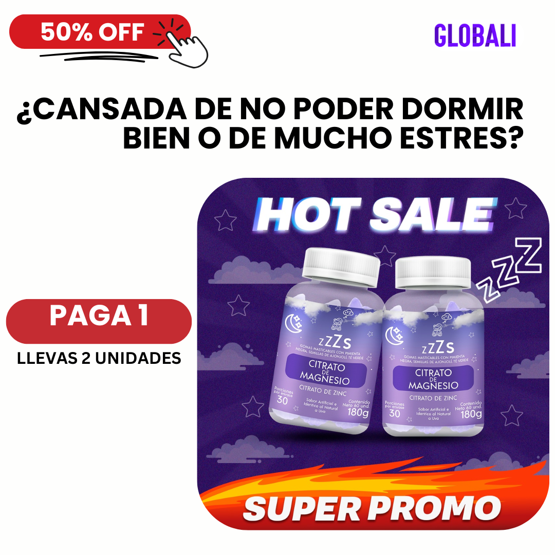 ¡Duerme Profundo y Despierta Renovada! Gomitas Naturales con Magnesio – Tu Sueño Reparador en 1 Semana 🌙