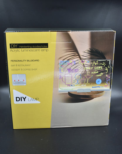 Tablero LED Creativo™ – ¡Escribe, ilumina e inspira!