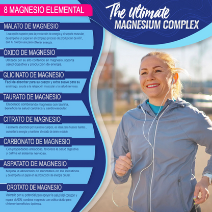 Magnesium Complex Toplux® – 8 en 1 para tu salud y energía diaria
