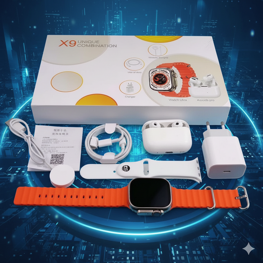 Combo Smart X9 Premium – Tecnología y estilo a la mano