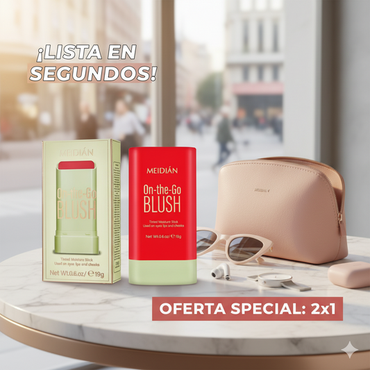 Barra Blush™ 3 en 1 – Rubor, Labial y Sombra Ojos *OFERTA 2X1*