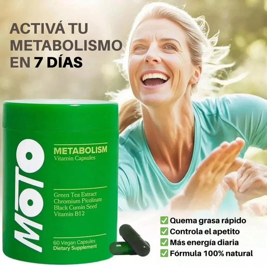 MOTO – Acelera tu Metabolismo y Quema Grasa en Solo 7 Días (Fórmula Natural)