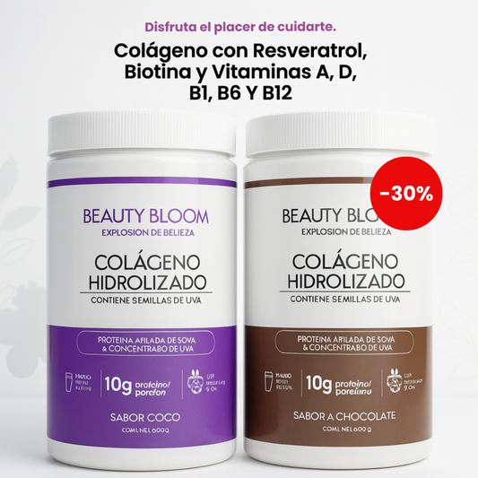 Colágeno hidrolizado con resveratrol - Kit 2 unidades ✨