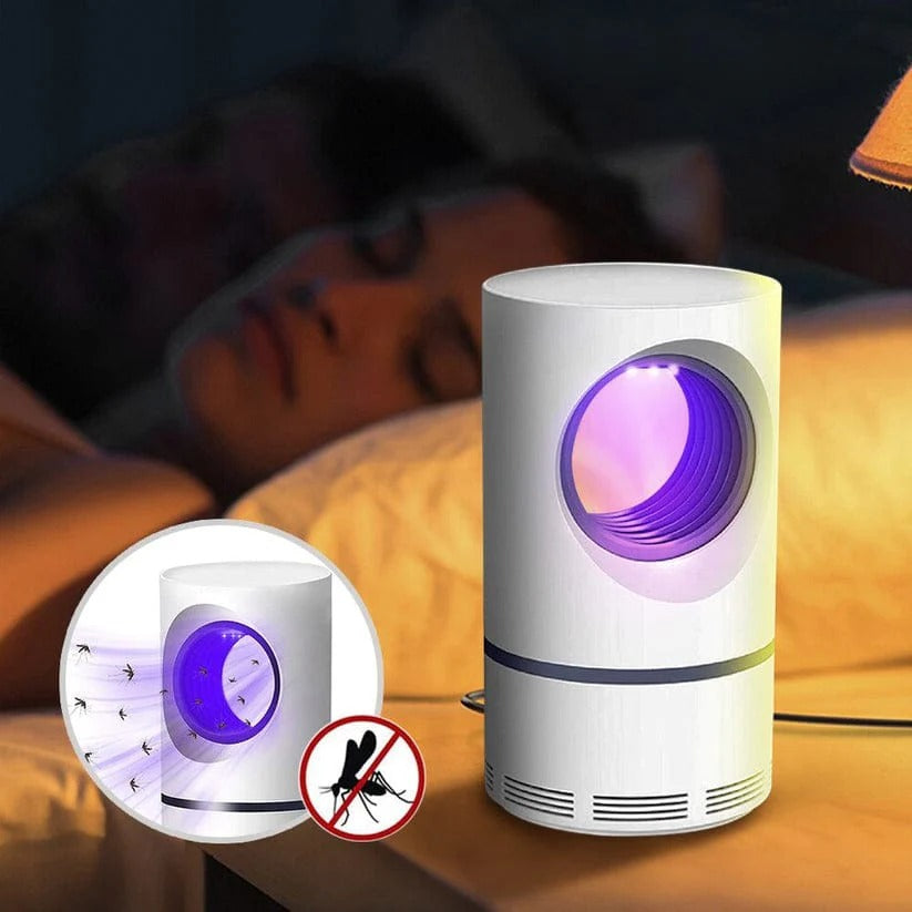 MosquiOFF™: Lampara Anti Mosquitos y Moscas / Cero Ruido / Carga USB