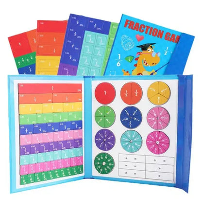 Libro Interactivo de Fracciones con Imanes – Aprende Jugando 📚🧲